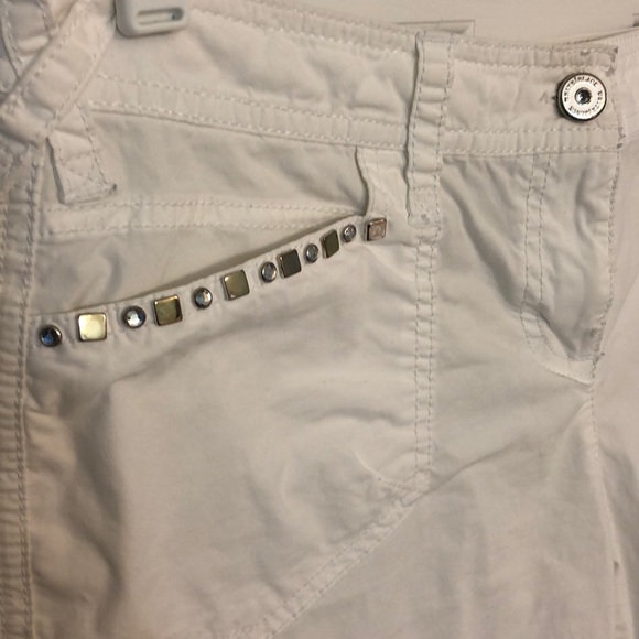 White House Black Market Capris with some bling! - Picture 2 of 8